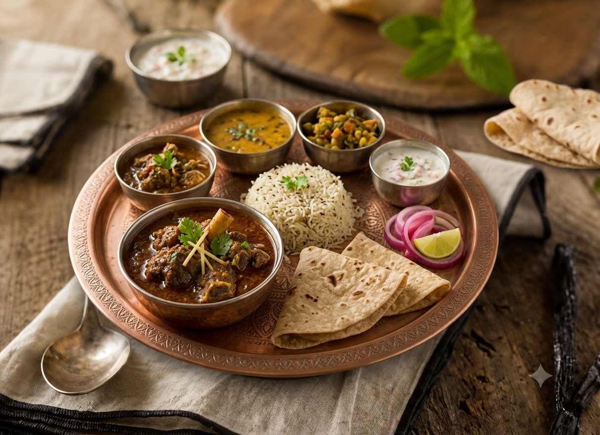 Mutton Thali